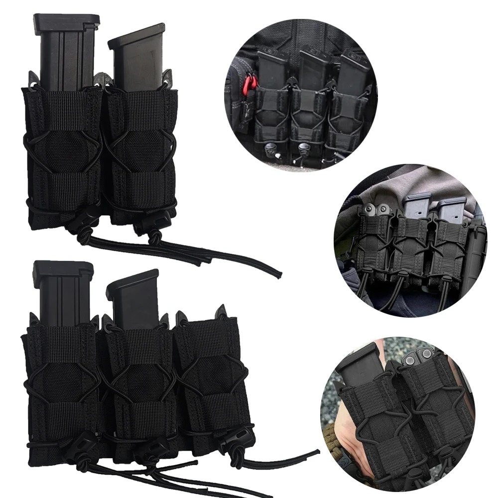 Edc Carry Kit - 9mm tabanca dergisi kılıfı için uygun