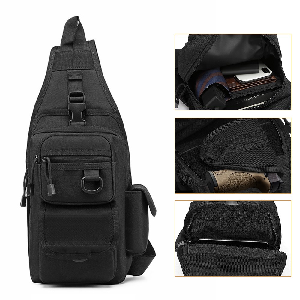 Taktik Tabanca Çantası Gizli T - Edc Concealed Carry Sling Bag incelemesi ve fiyatı
